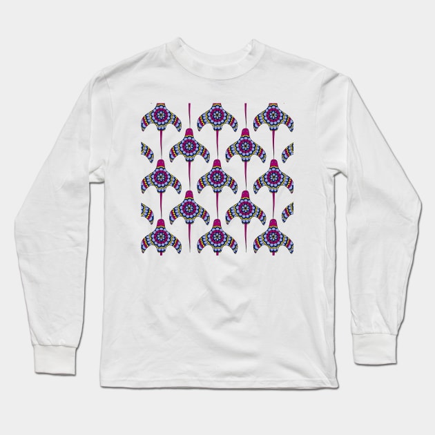 Manta Rays Long Sleeve T-Shirt by HLeslie Design